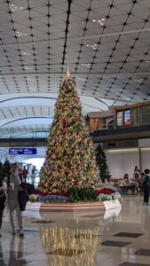 空港クリスマス